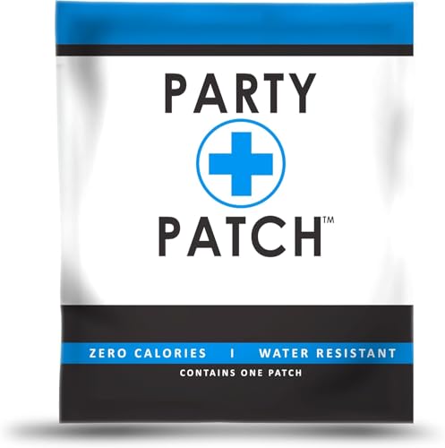 Zero Calories WaterResistant Recovery Patch for Parties and Nights Out 5 Pack